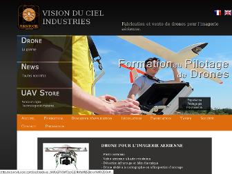 vision-du-ciel.com website preview