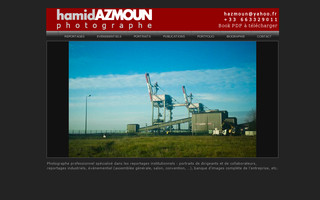 hamidazmoun.com website preview
