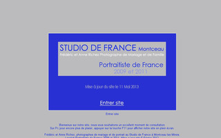 studiodefrance.com website preview