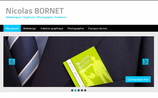 nicolasbornet.com website preview