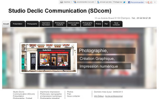 studiodeclic.fr website preview