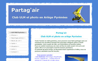 partagair.jimdo.com website preview