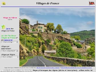 villagesdefrance.fr website preview