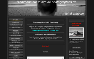 michelchauvin.com website preview