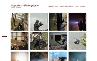 reporter-photographe.org website preview