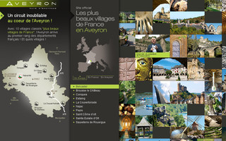 plusbeauxvillagesdefrance-aveyron.com website preview