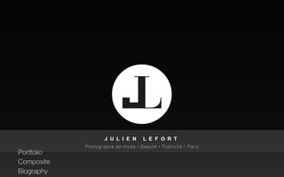 julien-lefort.com website preview