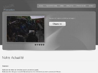 unikproduction.com website preview