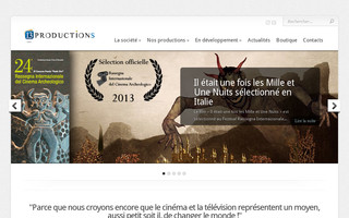 13production.com website preview