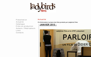ladybirdsfilms.fr website preview