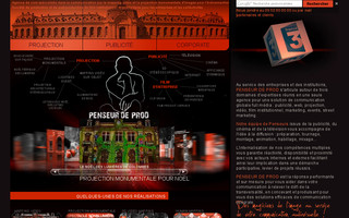 penseurdeprod.fr website preview