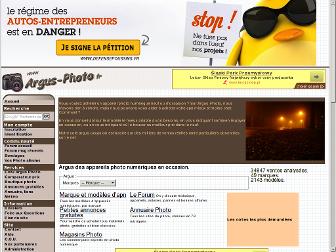 argus-photo.fr website preview