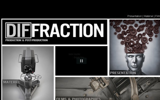 dif-fraction.com website preview