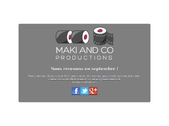 makiandco.fr website preview