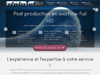 magister-films.fr website preview