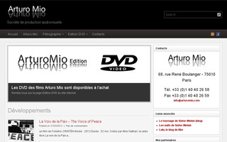 arturomio.com website preview