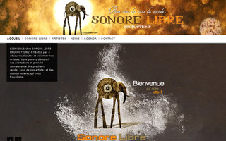 sonorelibre.com website preview