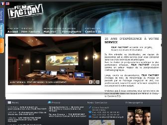 filmfactory.fr website preview