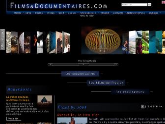 filmsdocumentaires.com website preview