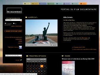 film-documentaire.fr website preview