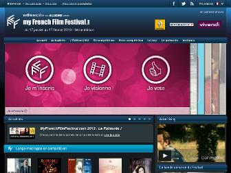 myfrenchfilmfestival.com website preview