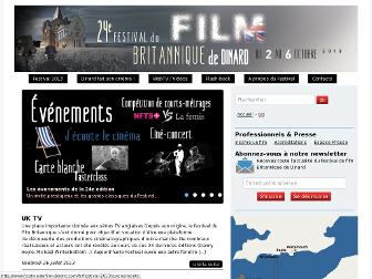 festivaldufilm-dinard.com website preview