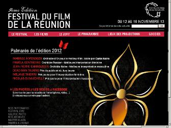 festivaldufilmdelareunion.com website preview
