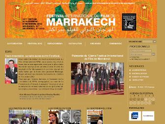 festivalmarrakech.info website preview