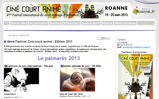 animationfestival.roanne.fr website preview