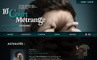 courtmetrange.eu website preview