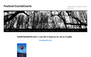 festivalcourtscourts.fr website preview