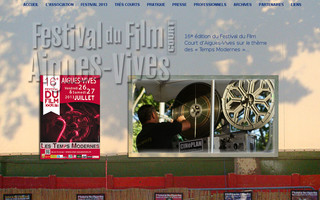 cine-aiguesvives.fr website preview