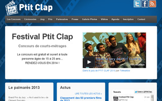 ptitclap.com website preview