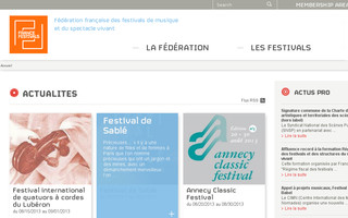 francefestivals.com website preview