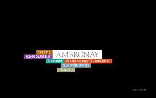 ambronay.org website preview