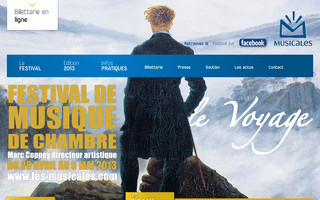 les-musicales.com website preview