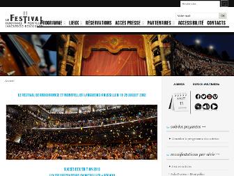 festivalradiofrancemontpellier.com website preview