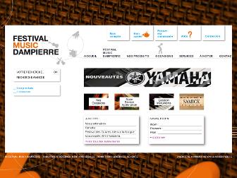 festival-music.fr website preview