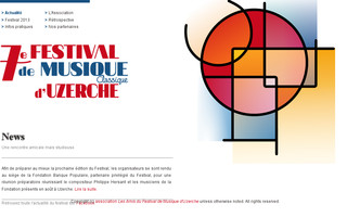 festival-musique.uzerche.fr website preview