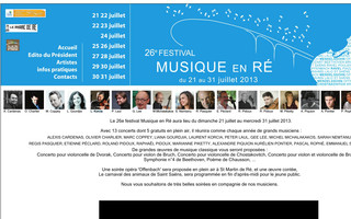 musique-en-re.com website preview