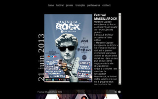 massiliarock.com website preview