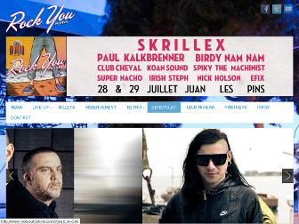 rockyoufestival.com website preview