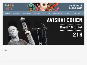 jazzasete.com website preview