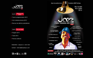 festivaljazzsaintgermainparis.com website preview