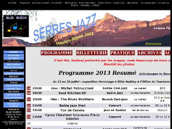 festivaldejazzdeserres.com website preview