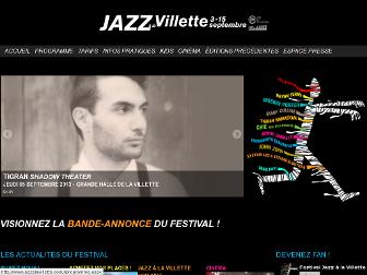 jazzalavillette.com website preview