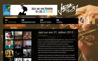 jazz31.com website preview