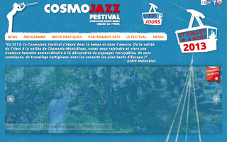cosmojazzfestival.com website preview