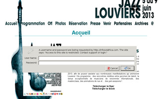 jazzalouviers.fr website preview