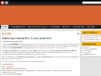 charliejazzfestival.com website preview